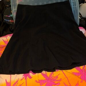 Black skirt